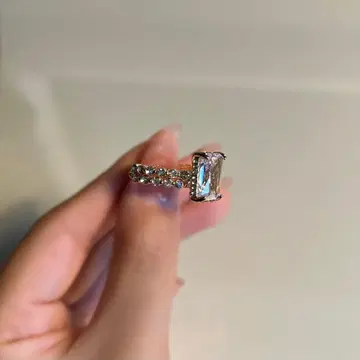 유품 정리 미니멀리스트 묶음 판매 앤티크 스퀘어컷 골드 다이아몬드