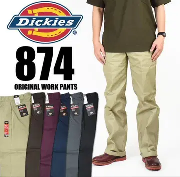 Dickies 디키즈 874 워크 팬츠 치노 팬츠 34 x 32 카키