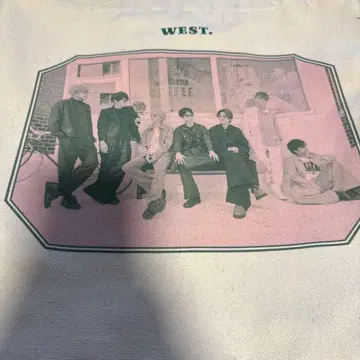 WEST. 그래픽 토트백