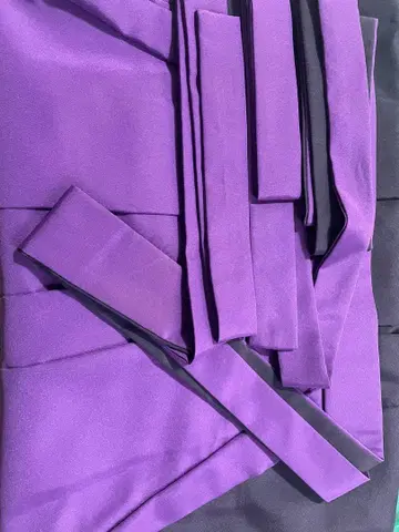 보라색 그라데이션 하카마