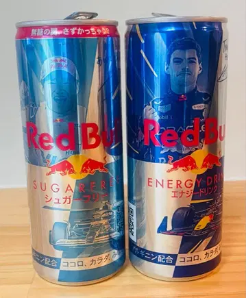 Red Bull 빈 캔 F1 한정판 디자인 고마워요 HONDA 쓰다 유키