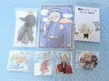 도쿄 리벤저스 쿠로카와 이자나 아크릴 키링 캔뱃지