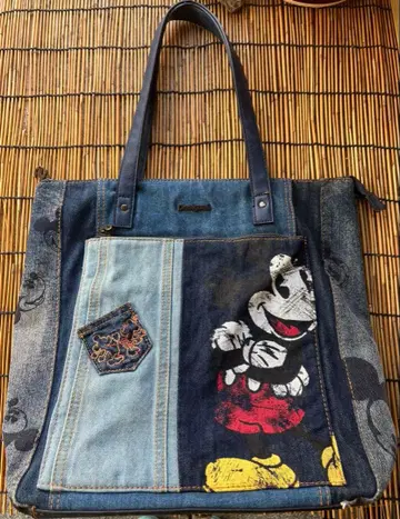 Desigual 미키마우스 데님 토트백