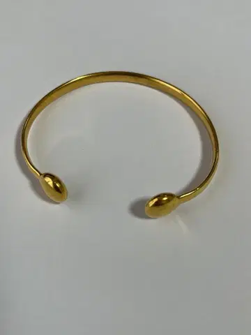 자석 포함 팔찌 액세서리 골드 컬러