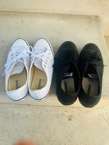 Converse, 블랙과 화이트, 26cm