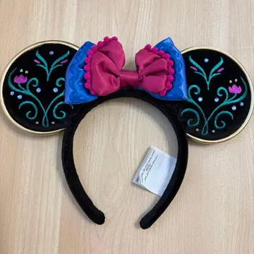 겨울왕국 안나 머리띠 홍콩 디즈니 해외 디즈니