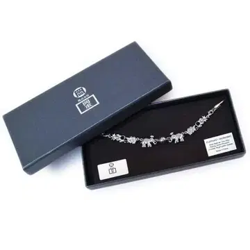 오카쥬 브랜드 고급 하오리 끈 마그넷 새상품 실버