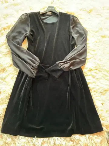 [ 새상품급 ] FOXEY VELLOUR NOIR 원피스 42