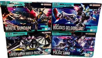 건담 프라모델 GQuuuuuuX 화이트 건담 지크 액스 HG 갬 자쿠