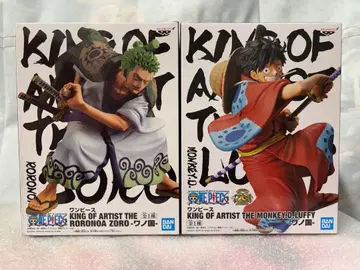 원피스 KING OF ARTIST 와노쿠니 조로 루피 2체 세트