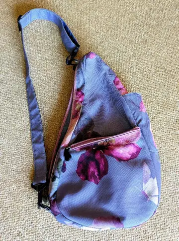 헬시 백백 S 꽃무늬