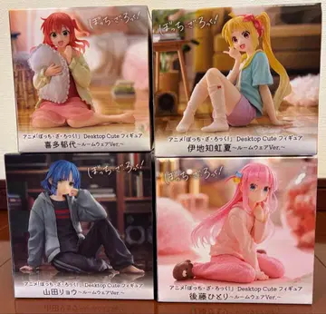 봇치 더 록! Desktop Cute 피규어 4체 세트