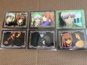 늑대와 향신료 애니메이션 1기 로렌스 호로 장면 카드