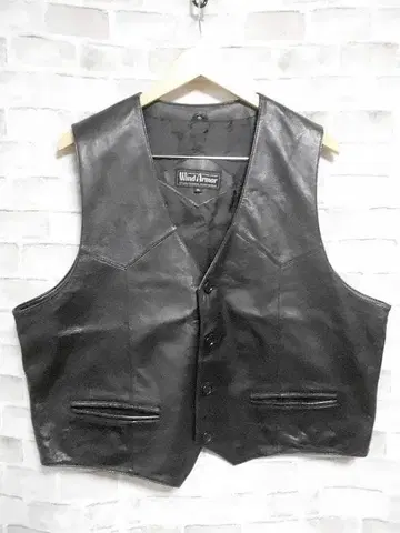 WIND ARMOR 위드아머 양가죽 가죽 베스트