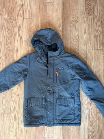 파타고니아 키즈 후드 부착 보아 자켓