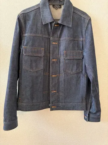 A.P.C. 다크 블루 데님 자켓 XS