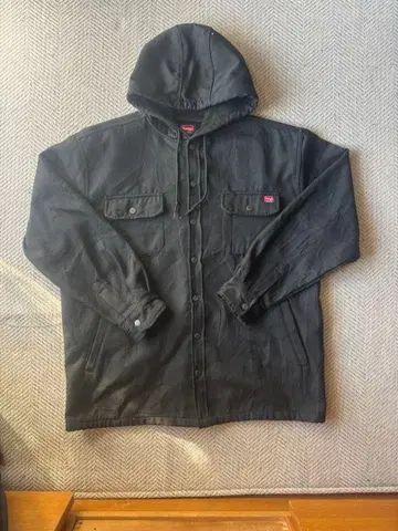 Wrangler 블랙 후드 부착 자켓