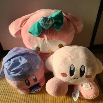 커비 마이멜로디 봉제 인형 세트