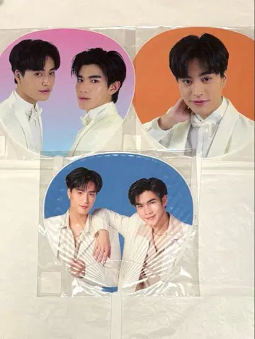 GMMTV GeminiFourth 부채 3개 세트