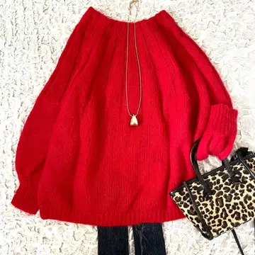 컨디션 최상 저널 스탠다드 리룸 모헤어 울 샤기 풀오버 니트