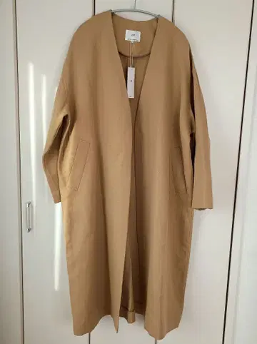 23구 노카라 롱 코트 40 택 포함 미사용 새상품