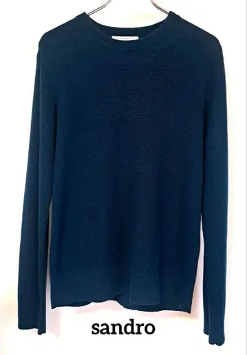 sandro 다크 그린 니트 긴팔 스웨터