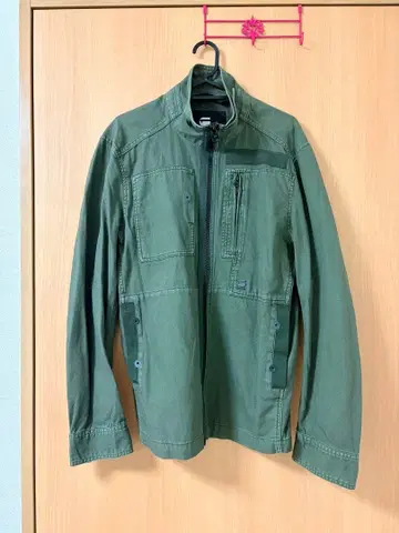 G-STAR RAW 밀리터리 자켓 올리브 그린
