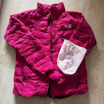 THE NORTH FACE 핑크 다운 자켓