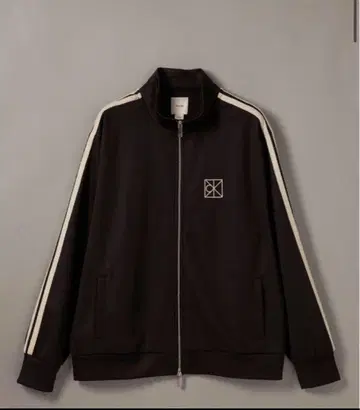 캘빈클라인 종이상자 니트 스트라이프 트랙 자켓 저지