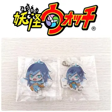 요괴워치 후부키히메 아크릴 참 아크릴 스탠드 2종 세트