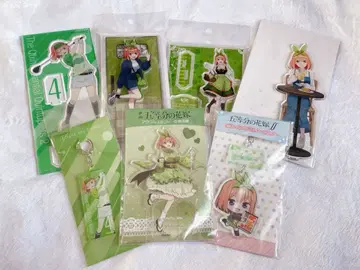 5등분의 신부 나카노 네잎 아크릴 스탠드 세트