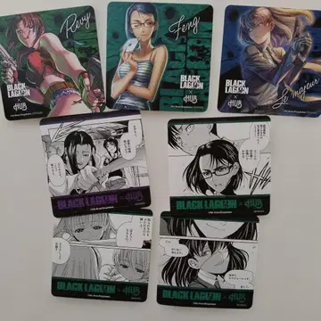 블랙 라군 HAB 콜라보 코스터 BLACK LAGOON