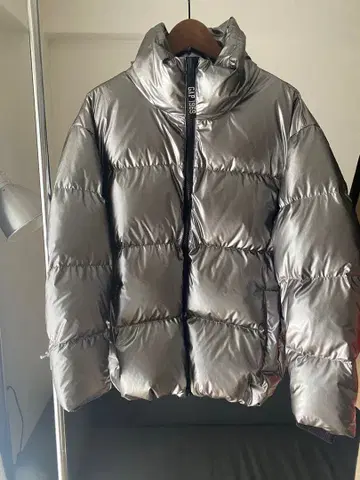 GAP 1969 실버 다운 자켓