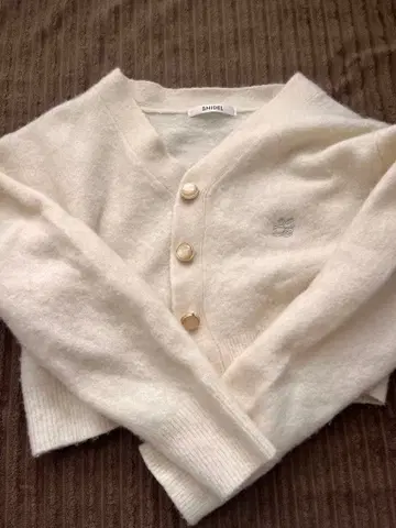 SNIDEL 아이보리 가디건 ONE SIZE