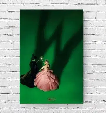 대형 영화 포스터 위키드 두 마녀 Wicked US판 of1