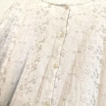 SM2 원피스 자수 아이보리 화이트 계열 전후 착용 아기 첫 나들이 포멀