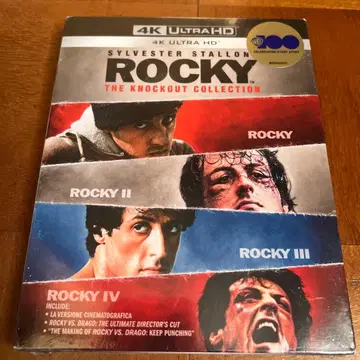 록키: 더 녹아웃 컬렉션 4K UHD 수입판 미사용 새상품