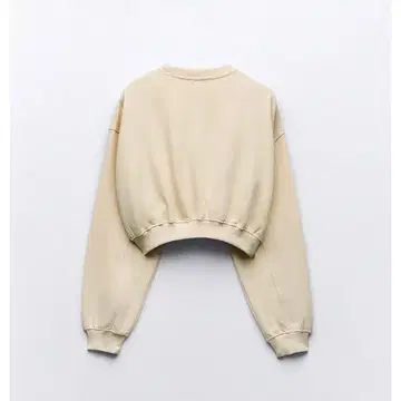 ZARA 크롭 맨투맨 M