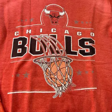 Chicago Bulls 트레이닝복 M 사이즈 오렌지