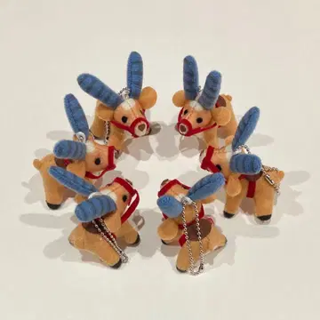 지브리 모노노케 히메 야쿠루 스트랩 6개 묶음 판매