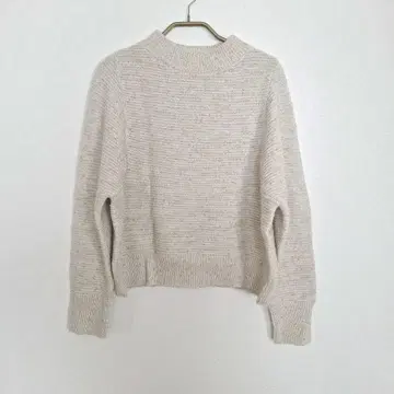 언타이틀 라메 니트 크롭 울 혼방 2