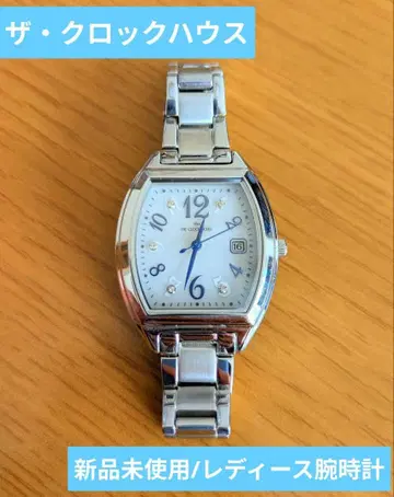 [ 미사용 ] THE CLOCK HOUSE/여성용 손목시계/ 솔라 기능