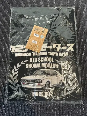 카미나리 모터스 부타케츠 로렐 T셔츠 블랙 2XL 미사용