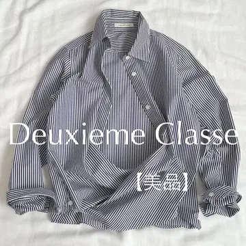 [ 새상품급 ] Deuxieme Classe 스트라이프 카슈쿨 블라우스