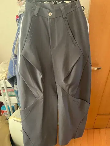 변형 와이드 팬츠