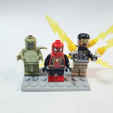 LEGO 스파이더맨 미니 피규어 3체 세트