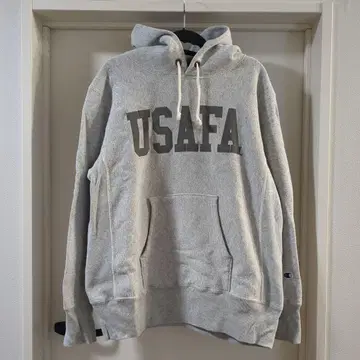 Champion USAFA 그레이 후드티