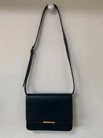 ZARA 블랙 가죽 숄더백