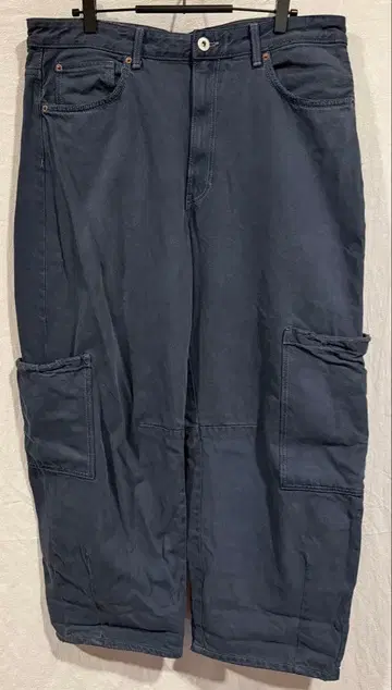 ZARA 배기 벌룬 포켓 데님 팬츠 XL