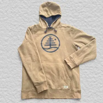 BURTON 후드 부착 후드티 올리브 계열